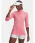 Damen-T-Shirt TECH 1/2 ZIP- TWIST 1384225-601 ROSA Under Armour