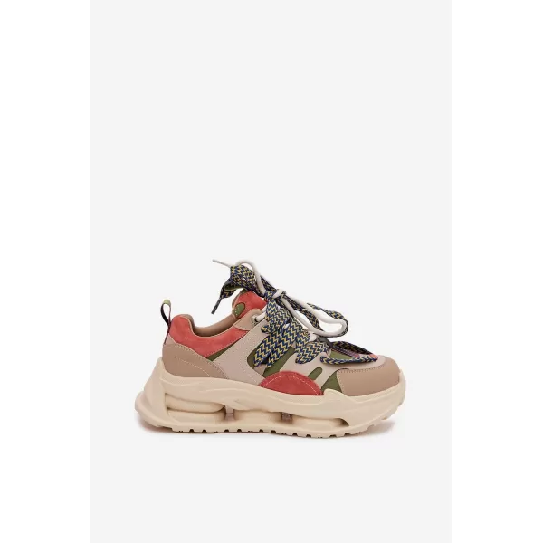  Damen-Sneaker D&A CR61-3133 BEIGE 