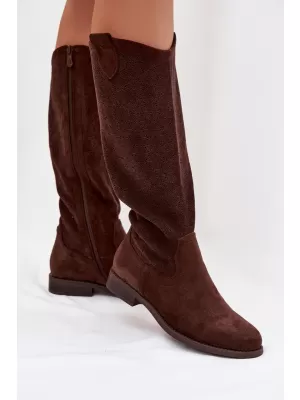 Damenstiefel S.BARSKI HY61-8022 BRAUN