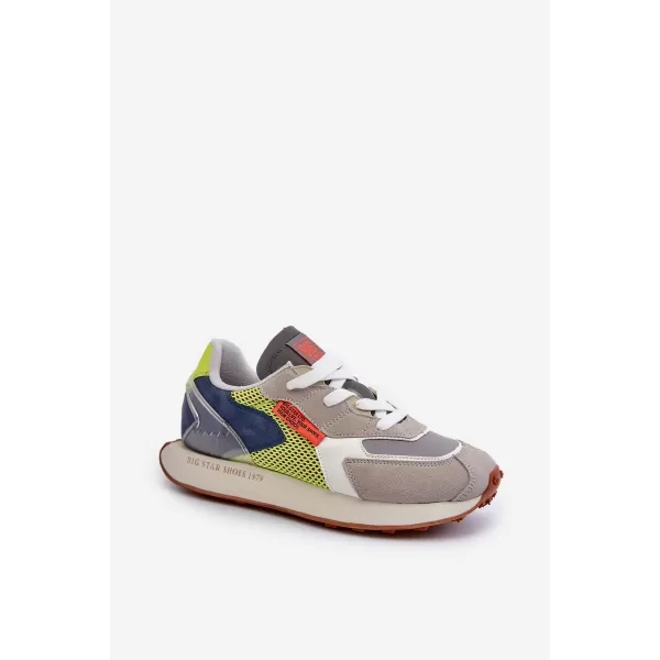  Herren-Sneaker BIG STAR NN174344 GRAU Big Star Shoes 
