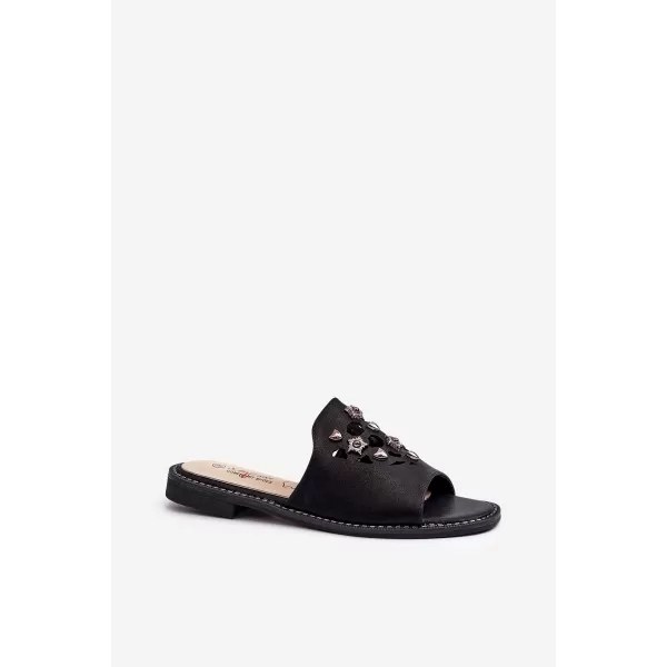  Damensandalen S.BARSKI KV27-063 SCHWARZ 