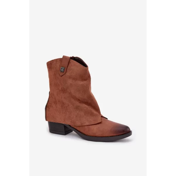  Damenschuhe mit Absatz BOTO SYLVETTE 39097 KAMEL 