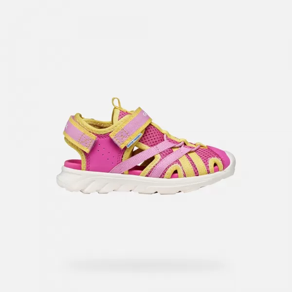  Sandalen für Mädchen GEOX SANDAL AIRADYUM J55MTB01454C8063 ROSA 