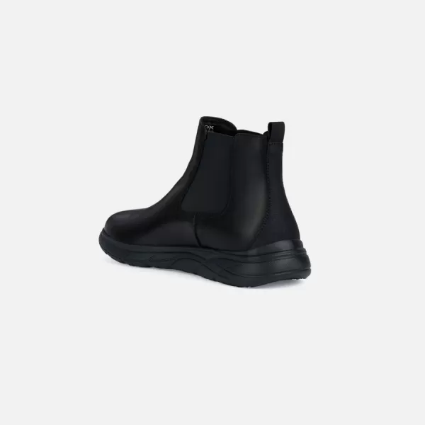  Herren-Stiefeletten GEOX PORTELLO G006545 SCHWARZ 
