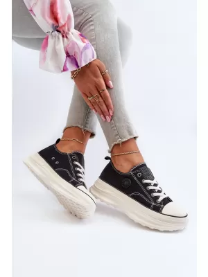 Damen-Sneaker BIG STAR NN274125 SCHWARZ Big Star Shoes