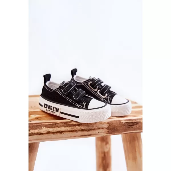  Kinder-Sneaker BIG STAR KK374074 SCHWARZ Big Star Shoes 