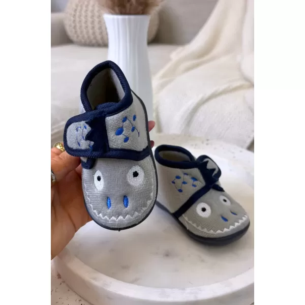  Kinderhausschuhe BOTO JESELLE 40789 GRAU 