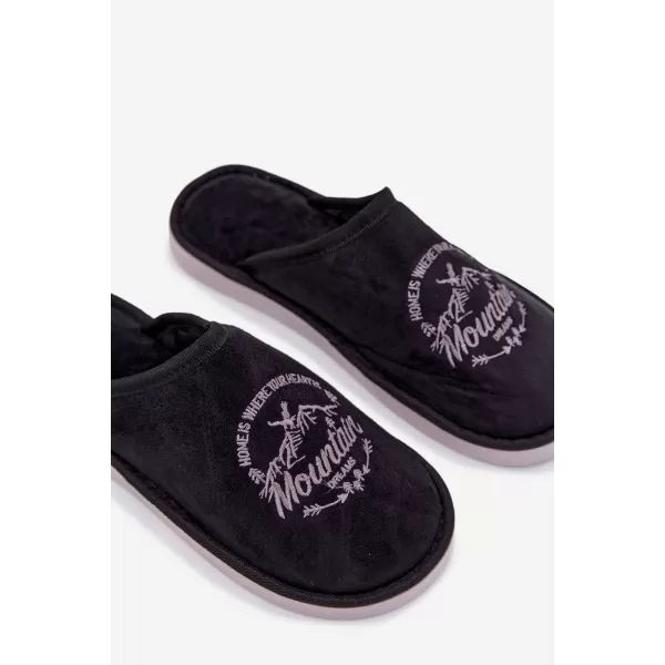  Herrenhausschuhe BOTO TIRANNE 40751 SCHWARZ 
