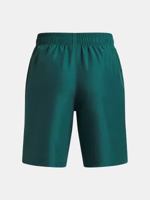 Shorts für Jungen UNDER ARMOUR UA TECH WOVEN WORDMARK SHORT 1383341-338 GRÜN