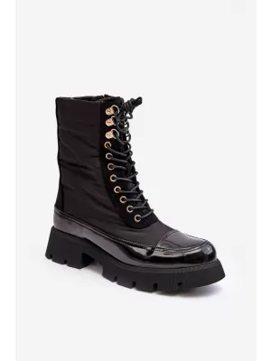 Damenschuhe mit Absatz BOTO SARANEMA 27553 SCHWARZ