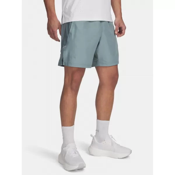  Herrenshorts UNDER ARMOUR UA LAUNCH PRO 2N1 7'' SHORTS 1376831-323 GRÜN 