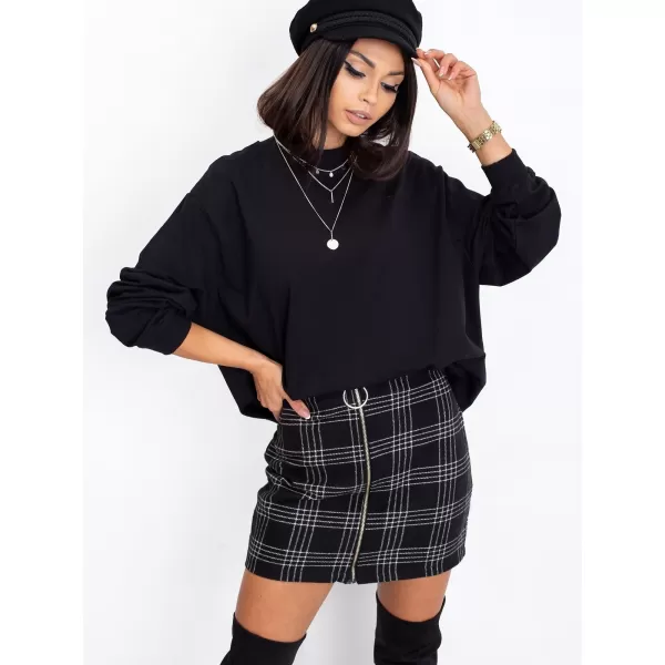  Damen-Sweatshirt BASIC FEEL GOOD RV-BL-5185.82P NOIR 