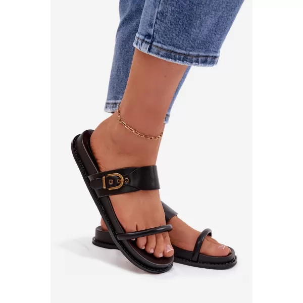  Damenhausschuhe BOTO SARILISSE 41609 SCHWARZ 