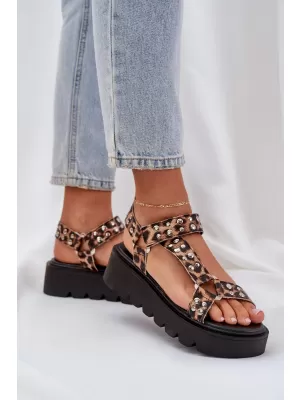 Damensandalen BOTO TATELLIA 35653 LEOPARD