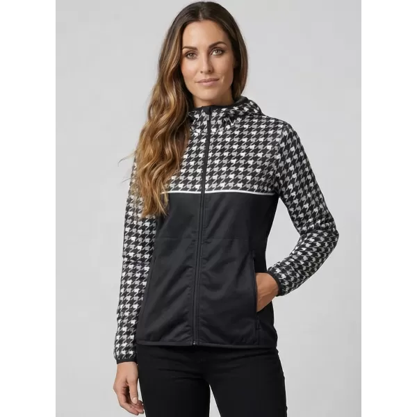  Premium-Softshelljacke für Damen ALTISPORT VOJ/ALW048JACK01 SCHWARZ UND WEIß 