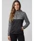 Premium-Softshelljacke für Damen ALTISPORT VOJ/ALW048JACK01 SCHWARZ UND WEIß
