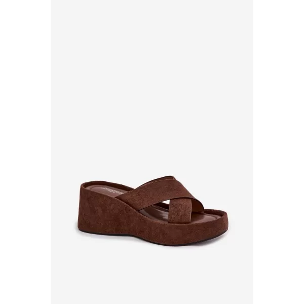  Damenhausschuhe BOTO CALORINE 41357 BRAUN 