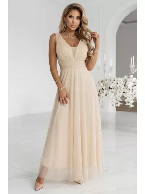 Kleid NUMOCO 637-4 CHAMPAGNERBEIGE