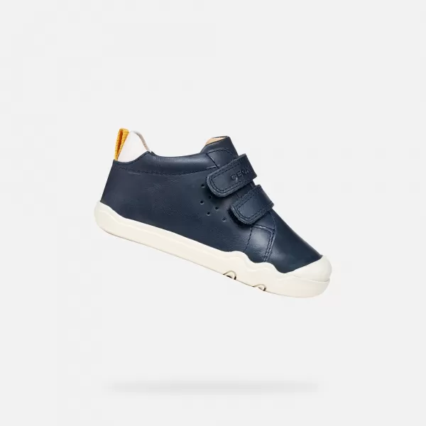  Turnschuhe für Jungen GEOX STEPPIEUP B465WA000CLC4211 DUNKELBLAU 