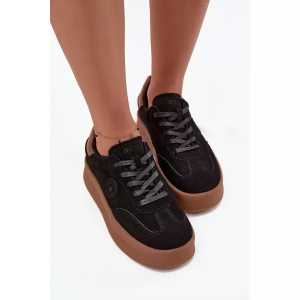  Damen-Sneaker BIG STAR SS274761 SCHWARZ Big Star Shoes 
