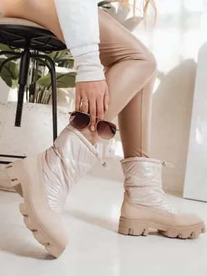 Damenschuhe DSTREET ZY1294 BEIGE