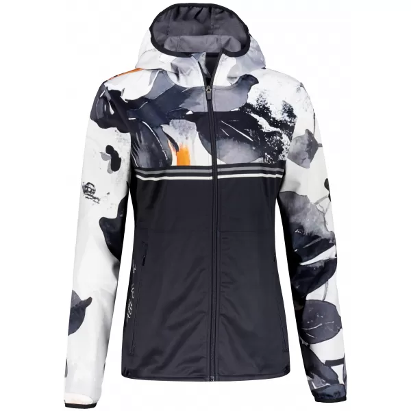  Premium-Softshelljacke für Damen ALTISPORT VOJ/ALW117JACK01 SCHWARZ/ORANGE 