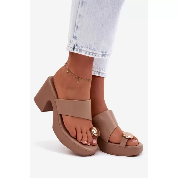  Damenhausschuhe BOTO SINORA 42031 KHAKI 