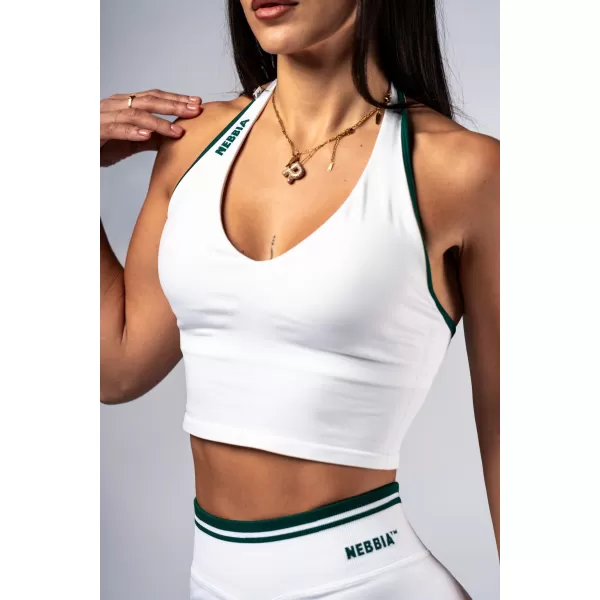  Neckholder-Top CLUB DOR 640 WHITE Nebbia 