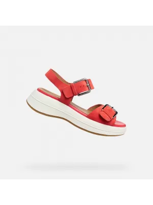 Damensandalen GEOX SPHERICA ECUB-3 S G012855 ROT