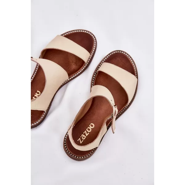  Damensandalen ZAZOO 3014 BEIGE 