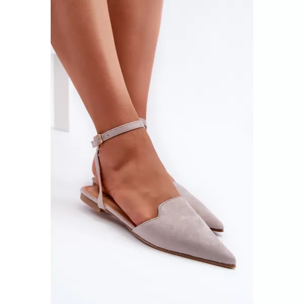  Ballerinas für Damen BOTO ELLESARA 32771 GRAU 