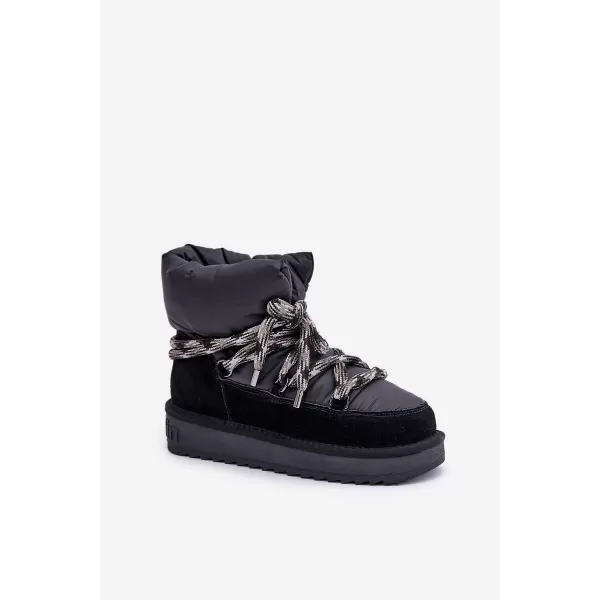  Schneemänner für Frauen D.FRANKLIN DFSH375003 SCHWARZ 