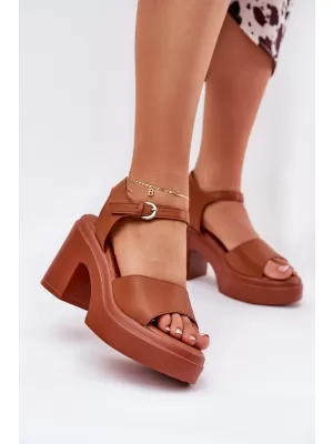 Damensandalen BOTO KORLEVIA 36034 KAMEL