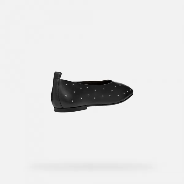  Ballerinas für Damen GEOX MARSILEA G011991 SCHWARZ 