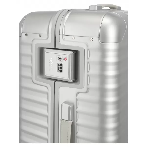  Koffer TITAN Eternity M plus SILBER 