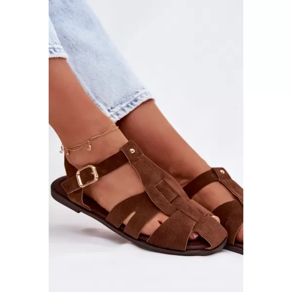  Damensandalen BOTO BELANESSA 41616 BRAUN 