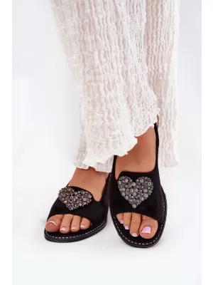 Damensandalen S.BARSKI KV27-018 SCHWARZ