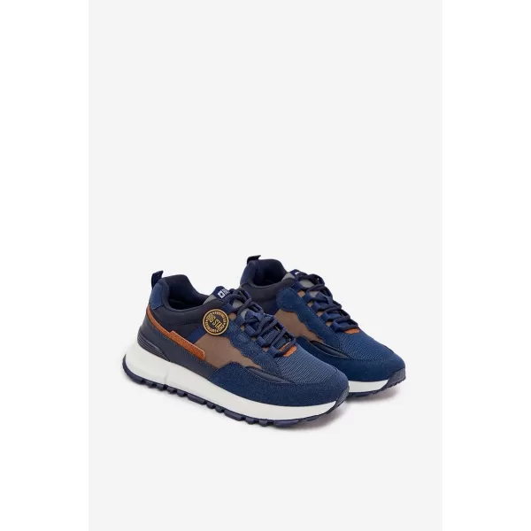 Herren-Sneaker BIG STAR RR174279 BLAU Big Star Shoes 