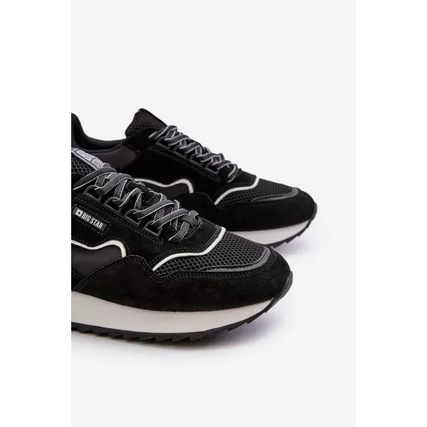  Herren-Sneaker BIG STAR NN174321 SCHWARZ Big Star Shoes 