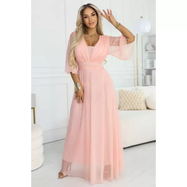  Kleid NUMOCO 654-4 PFIRSICH 