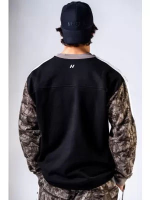 Sweatshirt mit entspannter Passform POWER 903 HELLBRAUN CAMO Nebbia