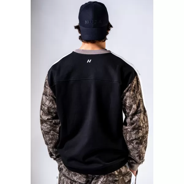  Sweatshirt mit entspannter Passform POWER 903 HELLBRAUN CAMO Nebbia 