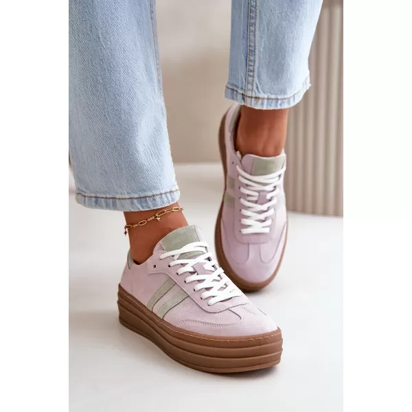  Damen-Sneaker ZAZOO N1068S4 LILA 