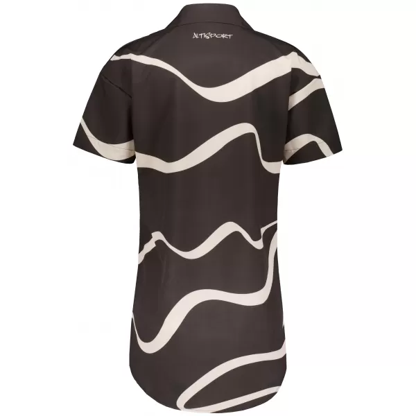  Premium-Shirt für Damen ALTISPORT VOJ/ALW088KOS01 BRAUN 