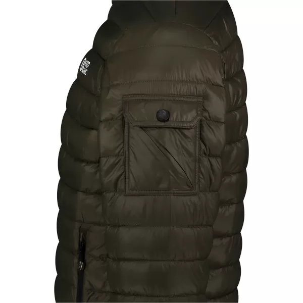  Steppjacke für Herren NORDBLANC BURROW NBWJM8261 ARMEEGRÜN 