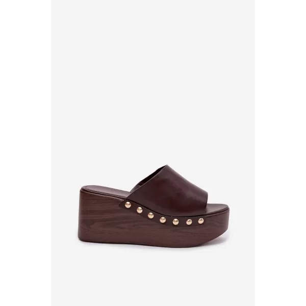  Damenhausschuhe BOTO FARINELLE 41623 BRAUN 