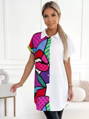 Damenhemd ALTISPORT HALIMA WEIß