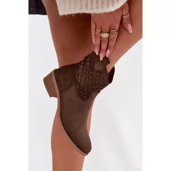  Damenschuhe mit Absatz BOTO BRIAVINE 41827 BRAUN 