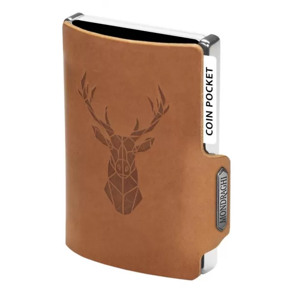  Geldbörse MONDRAGHI Silhouette Modern Deer KARAMELL 