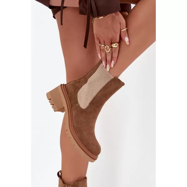  Damenschuhe mit Absatz BOTO ZORALIA 38881 KHAKI 